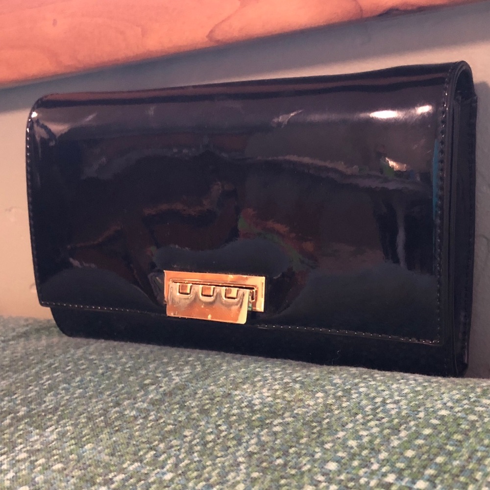 Zac Posen WOC, Black Patent Leather